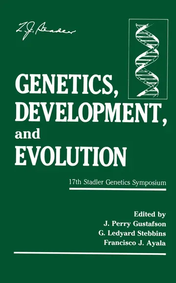 Cover of Genetics, Development, and Evolution