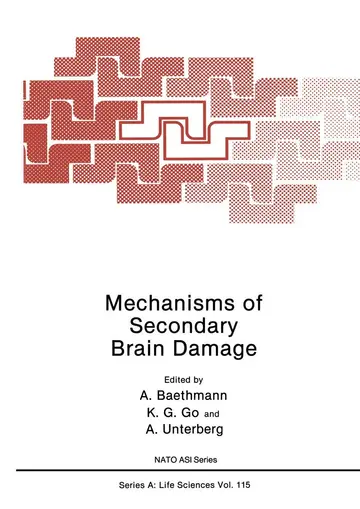 Cover of Mechanisms of Secondary Brain Damage