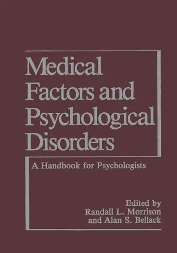 Cover of Medical Factors and Psychological Disorders