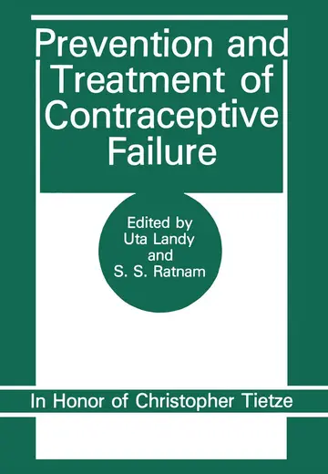 Cover of Prevention and Treatment of Contraceptive Failure