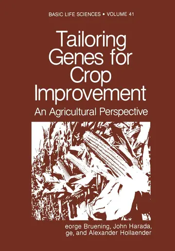Cover of Tailoring Genes for Crop Improvement