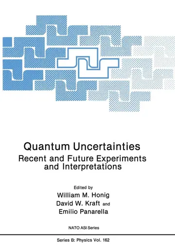 Cover of Quantum Uncertainties