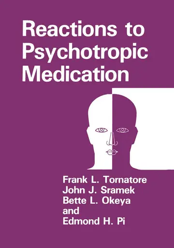 Cover of Reactions to Psychotropic Medication