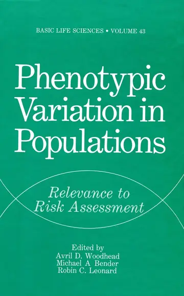 Cover of Phenotypic Variation in Populations