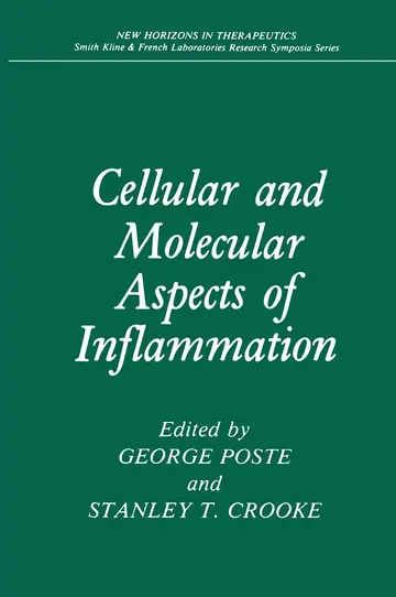 Cover of Cellular and Molecular Aspects of Inflammation
