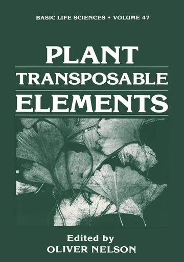 Cover of Plant Transposable Elements
