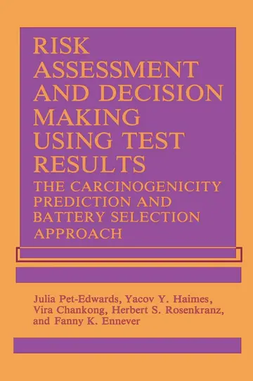 Cover of Risk Assessment and Decision Making Using Test Results