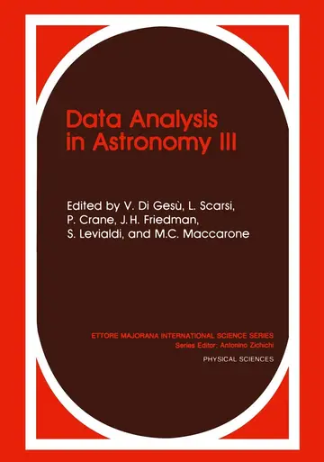Cover of Data Analysis in Astronomy III