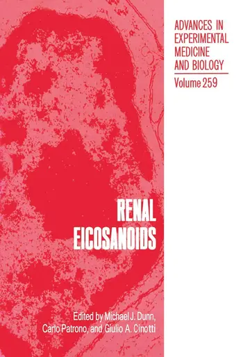 Cover of Renal Eicosanoids