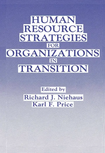 Cover of Human Resource Strategies for Organizations in Transition