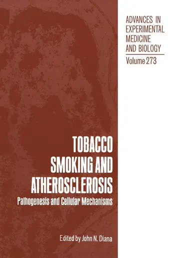 Cover of Tobacco Smoking and Atherosclerosis