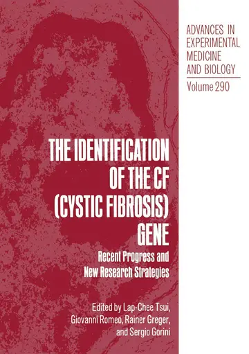 Cover of The Identification of the Cf (Cystic Fibrosis) Gene