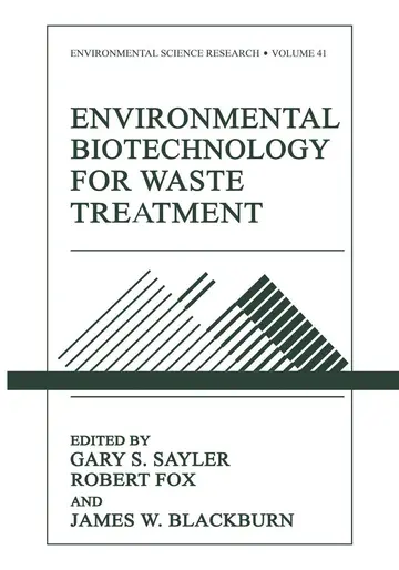 Cover of Environmental Biotechnology for Waste Treatment