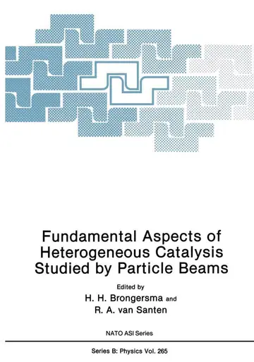 Cover of Fundamental Aspects of Heterogeneous Catalysis Studied by Particle Beams