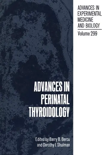 Cover of Advances in Perinatal Thyroidology