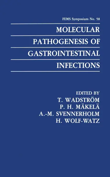 Cover of Molecular Pathogenesis of Gastrointestinal Infections