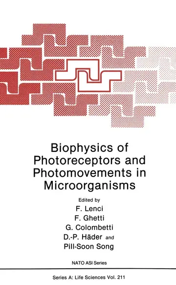 Cover of Biophysics of Photoreceptors and Photomovements in Microorganisms