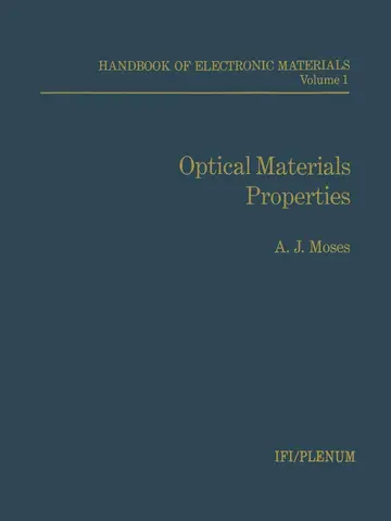 Cover of Handbook of Electronic Materials