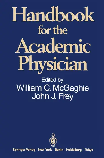 Cover of Handbook for the Academic Physician