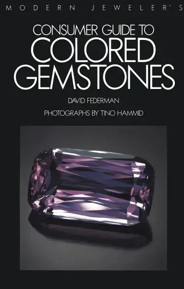 Cover of Modern Jeweler’s Consumer Guide to Colored Gemstones 1