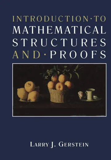 Cover of Introduction · to Mathematical Structures and · Proofs