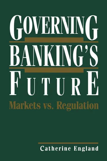 Cover of Governing Banking’s Future