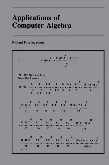 Cover of Applications of Computer Algebra