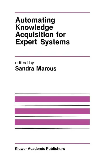 Cover of Automating Knowledge Acquisition for Expert Systems
