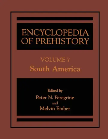 Cover of Encyclopedia of Prehistory