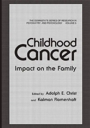 Cover of Childhood Cancer