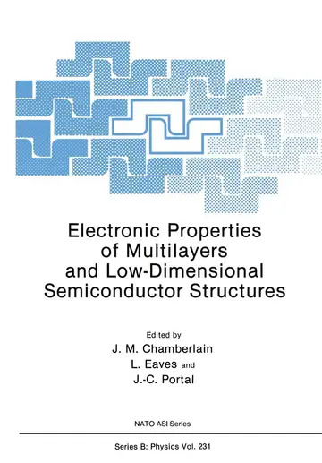 Cover of Electronic Properties of Multilayers and Low-dimensional Semiconductor Structures