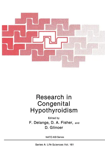 Cover of Research in Congenital Hypothyroidism
