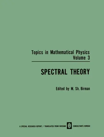 Cover of Spectral Theory