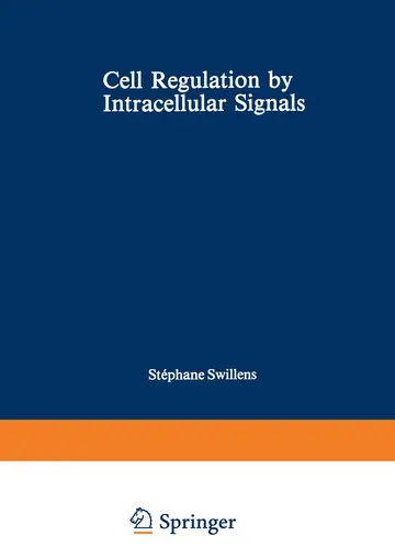 Cover of Cell Regulation by Intracellular Signals
