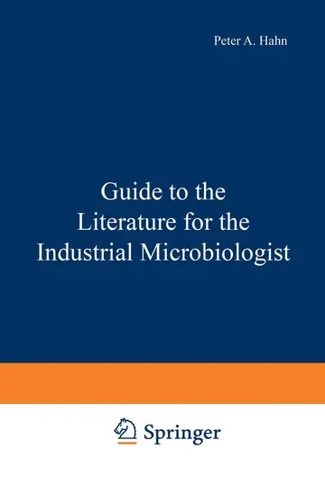 Cover of Guide to the Literature for the Industrial Microbiologist