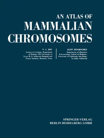 Cover of An Atlas of Mammalian Chromosomes