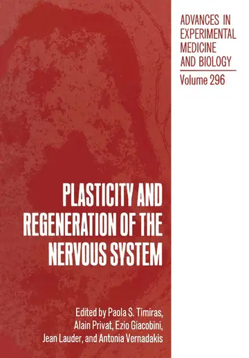 Cover of Plasticity and Regeneration of the Nervous System