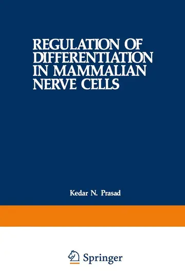 Cover of Regulation of Differentiation in Mammalian Nerve Cells