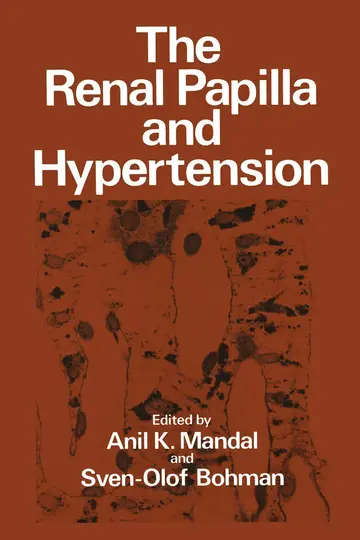 Cover of The Renal Papilla and Hypertension