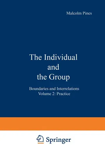 Cover of The Individual and the Group
