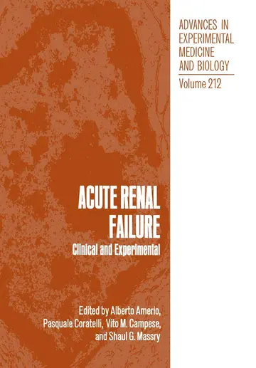 Cover of Acute Renal Failure