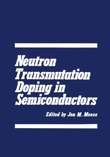 Cover of Neutron Transmutation Doping in Semiconductors