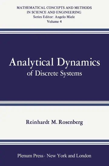 Cover of Analytical Dynamics of Discrete Systems