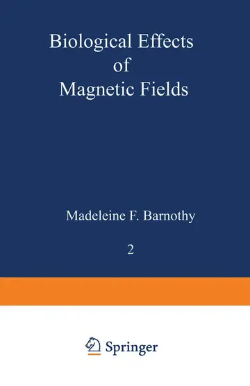 Cover of Biological Effects of Magnetic Fields