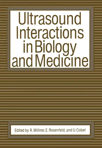 Cover of Ultrasound Interactions in Biology and Medicine