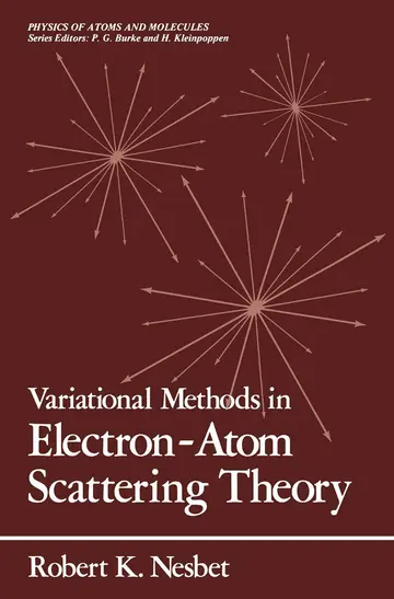 Cover of Variational Methods in Electron-Atom Scattering Theory