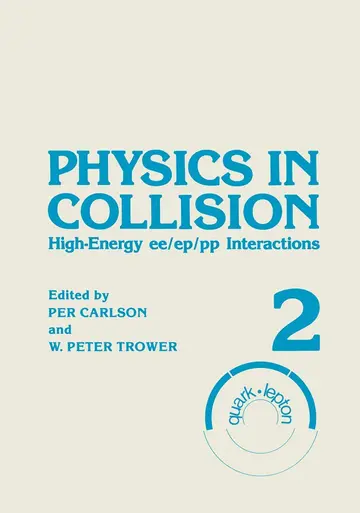 Cover of Physics in Collision