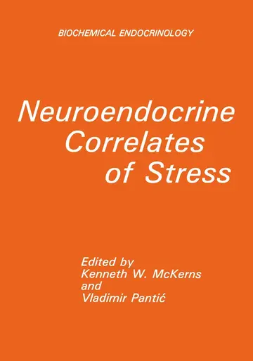 Cover of Neuroendocrine Correlates of Stress