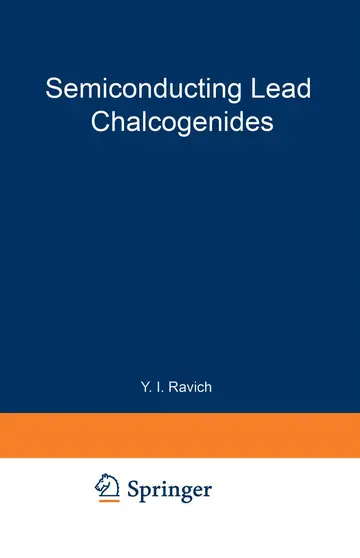 Cover of Semiconducting Lead Chalcogenides