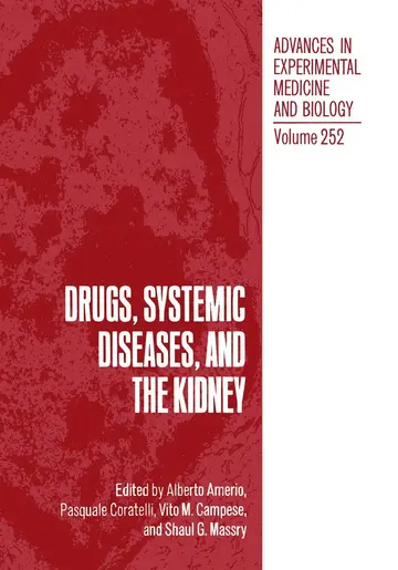 Cover of Drugs, Systemic Diseases, and the Kidney